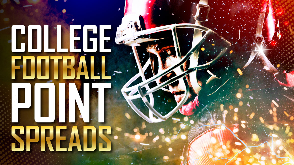 college football point spreads